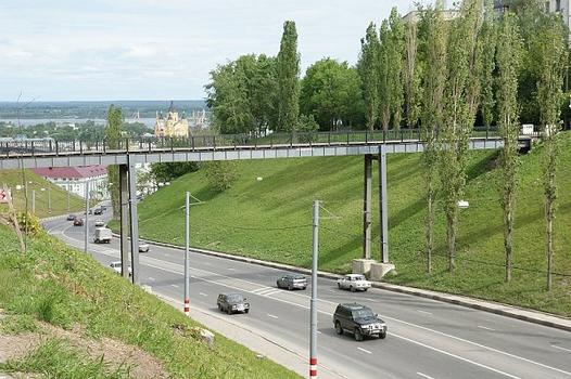 Pedestrian Bridge No. 4 at Nizhny Novgorod, Nizhny Novgorod Oblast, Russia