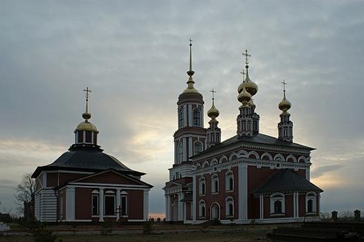 Mikhaila Arkhangela church in Mikhali 1769, Suzdal, Vladimirskaya Oblast, Russia