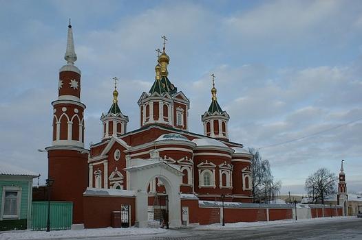 Brusensky monastery, Krestovozdvizensky cathedral 1858 Kolomna, Moscow Oblast, Central Federal District, Russia