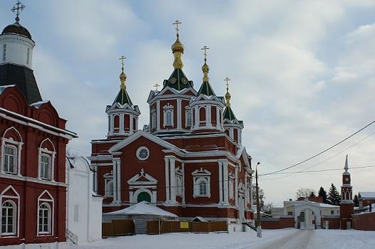 Brusensky monastery, Krestovozdvizensky cathedral 1858 Kolomna, Moscow Oblast, Central Federal District, Russia