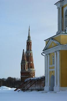 Starogolutvin monastery, Tower Kolomna, Moscow Oblast, Central Federal District, Russia