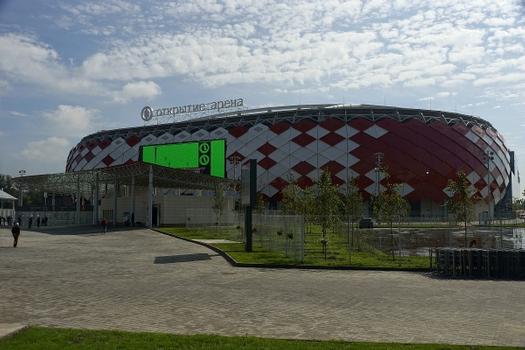 the football stadium of club Spartak is open in August, 2014. stroimost of construction of 500 million dollars
: the football stadium of club Spartak is open in August, 2014. stroimost of construction of 500 million dollars