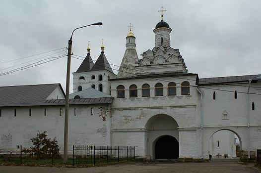 Vvedensky Vladichny monastery 17century, ul. Oktybrskay, Serpukhov, Moscow Oblast, Central Federal District, Russia