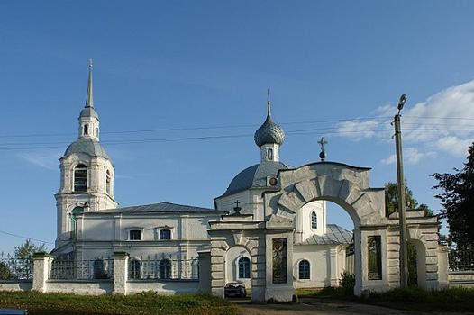 Church Alexandra and Antoniny rimskikh in selishe, 1786, Kostroma, Kostromskaya Oblast, Russia