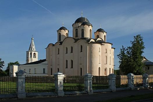 Saint Nicholas Cathedral at Yaroslav's Court 1113-23, Novgorod, Novgorod oblast, Northwestern Federal District, Russia