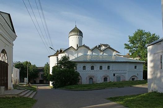 Zheny Mironositsy church at Yaroslav's Court 16cent, Novgorod, Novgorod oblast, Northwestern Federal District, Russia