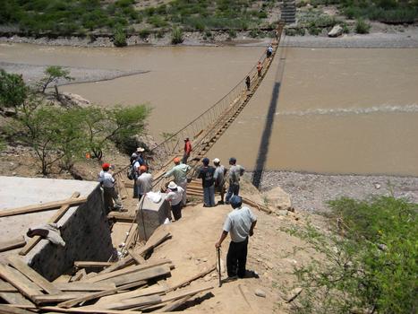 Pont de Chaypara au Pérou