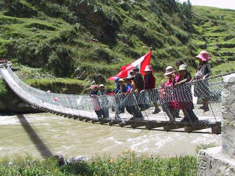 Pont de Collpatomaico au Pérou