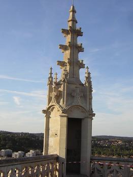 vues du sommet de la tour de la cathédrale