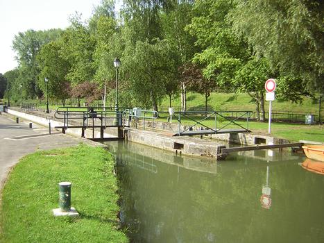 Ourcq-Kanal - Varredes - Schleuse