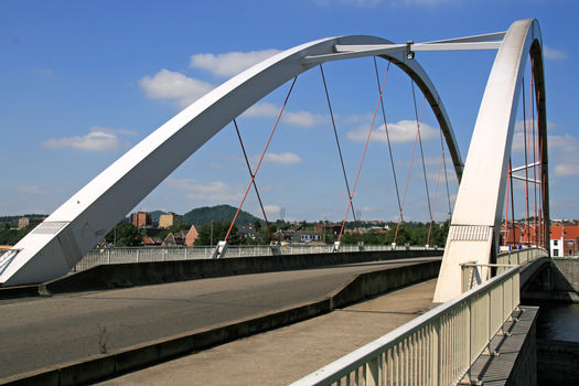 Milsaucy-Brücke in Lüttich