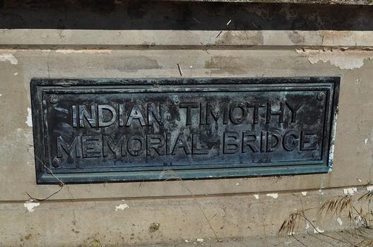 Indian Timothy Memorial Bridge