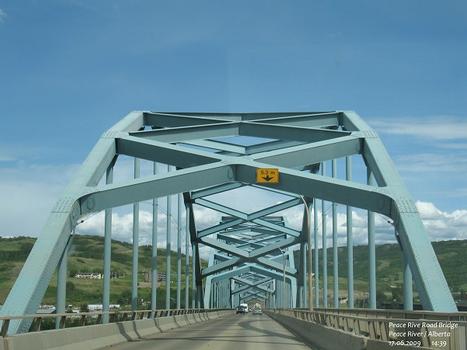 Peace River Road Bridge, Peace River / Alberta