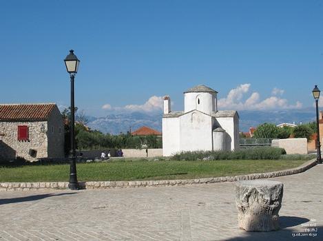 Nin / Kroatien: Heilig-Kreuz-Kathedrale (Sveti Križ)