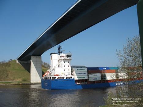 North & Baltic Sea Canal – A 23 Motorway (Germany) – Hohenhörn High Bridge
