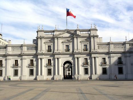 Palais de la Moneda, à Santiago du Chili