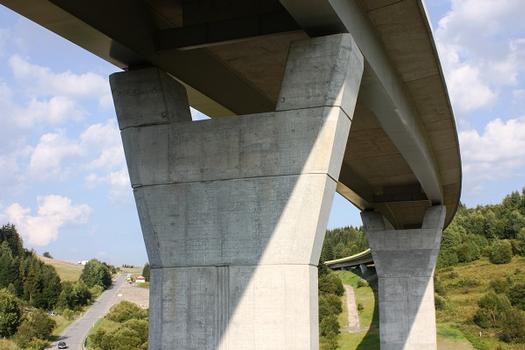 D-201 bridge on the D3 motorway, section Skalité-the SR/Poland border