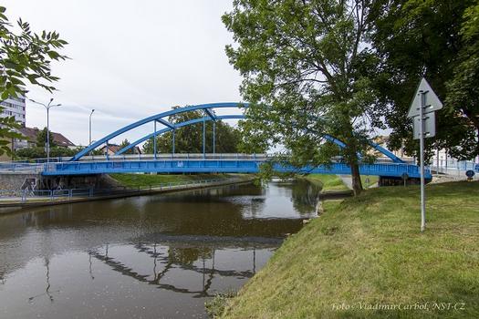 The Blue Bridge in České Budějovice