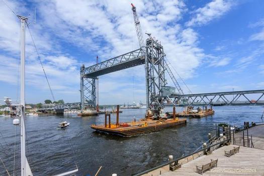New Memorial Bridge in Portsmouth, NH