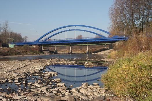 Pont sur l'Olše à Karviná