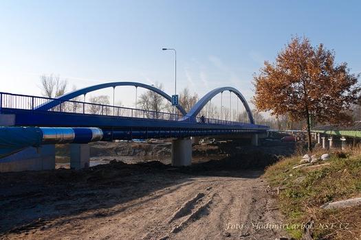 Pont sur l'Olše à Karviná