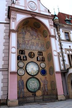 The astronomical clock located in northern part of Town Hall