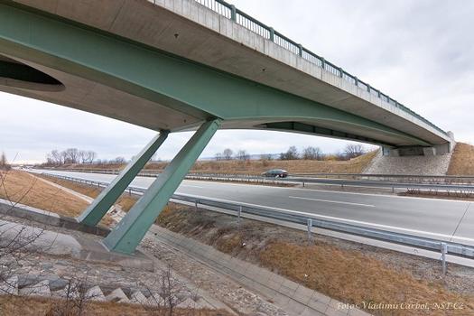 Těšice-Tišín Road Bridge over D1 Motorway