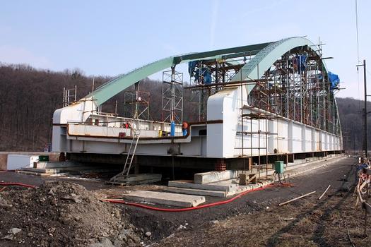 Eisenbahnbrücke Český Těšín