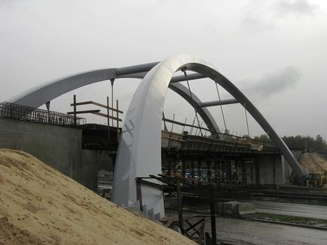 Katowice-Murckowska A4 Overpass: bridge archs