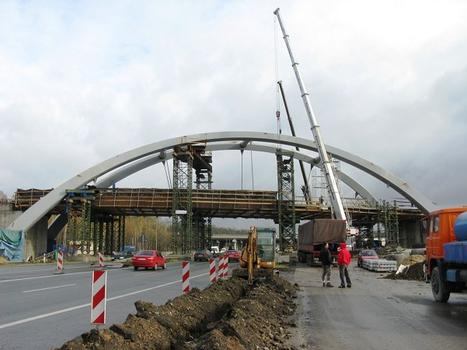 Katowice-Murckowska A4 Overpass: bridge archs