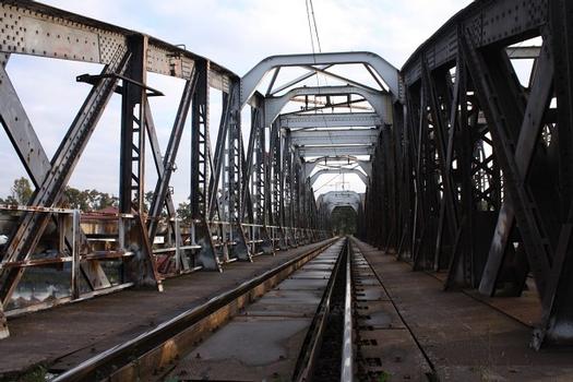Old Kolín Railroad Bridge before its disassembly
