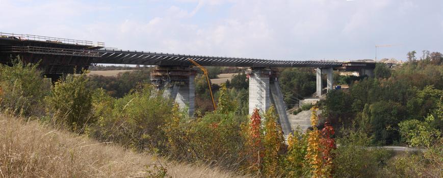The Lochkov Motorway Bridge, a view from the south-east