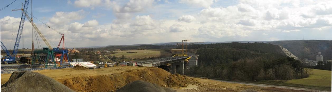 The Lochkov bridge across valley