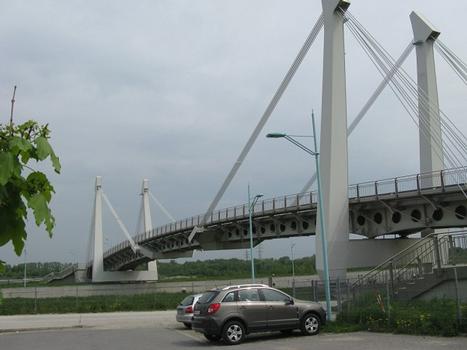 Pont d'accès de Freudenau