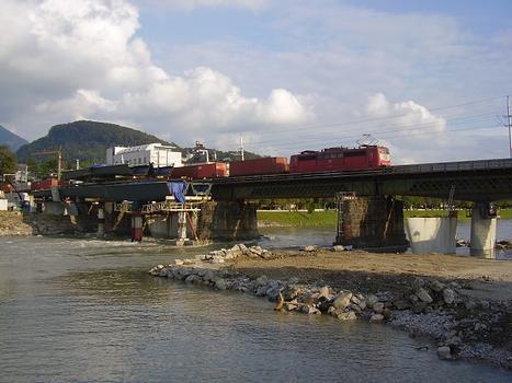 Salzach-Eisenbahnbrücke Taxham