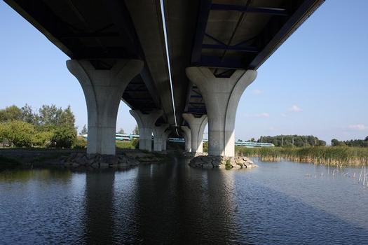 Brücke im Zuge der Umgehung Bělotín