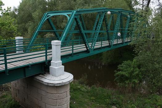 Seen from upstream side of bridge