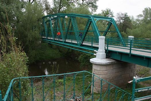 Seen from downstream side of bridge