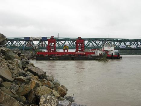 Tulln Danube River Railroad Bridge