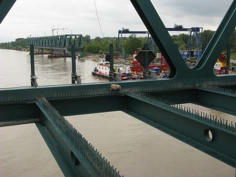 Tulln Danube River Railroad Bridge