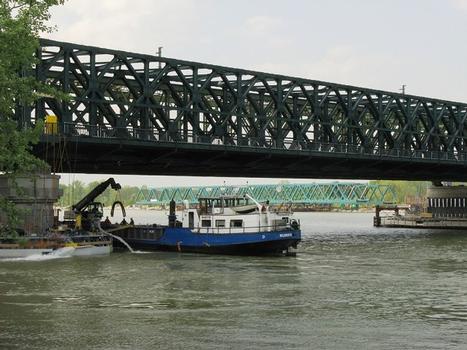 Donau-Eisenbahnbrücke Tulln