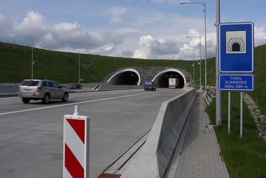 Klimkovice Tunnel - Southwestern portals