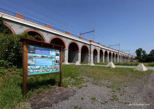 Eisenbahnviadukte Jezernice