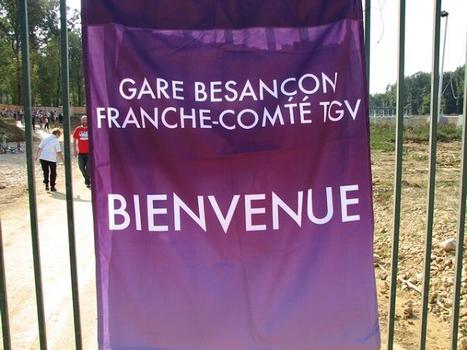 Gare de Besançon Franche-Comté TGV - Accueil visite chantier
