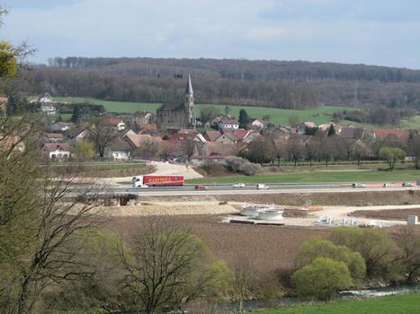 TGV Rhein-Rhone - Savoureuseviadukt