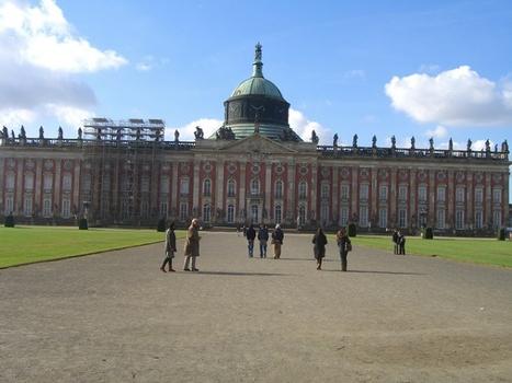 Neues Palais im Park Sanssouci östlicher Teil in Potsdam Land Brandenburg