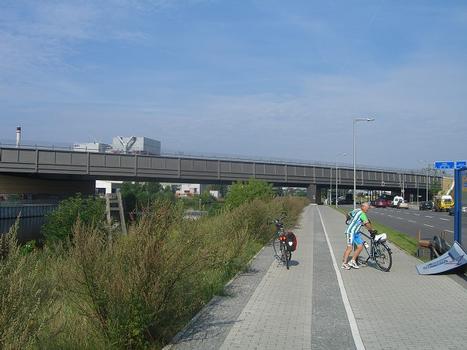 A 113 Brücke / Teltowkanal in Berlin Köpenick - Treptow OT Treptow / Adlershof - Altglienicke