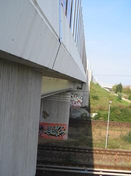 A 113 Brücke / EU Berliner Außenring (BAR) in Schönefeld Land Brandenburg