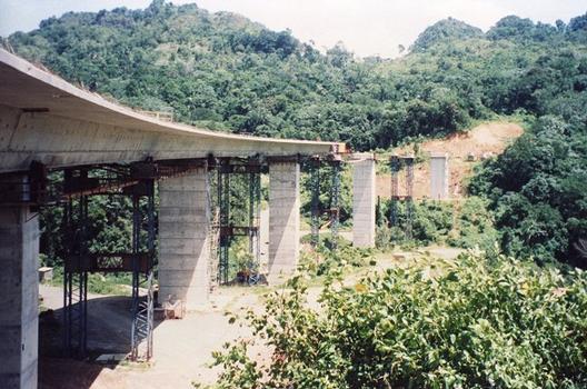 Caguanas River Bridge under construction 1989-91