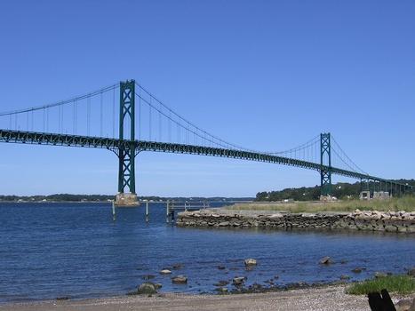 Mt. Hope Bridge, between Portsmouth and Bristol, Rhode Island, USA